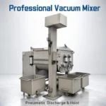 Vacuum meat mixer machine, stainless steel meat mixing equipment for sausage and meat processing plant