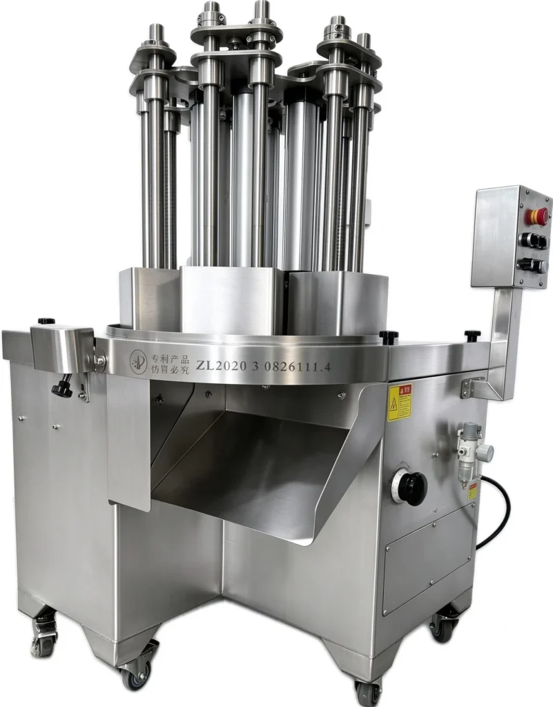 BG-680 horizontal slicer technical specification sheet, meat processing equipment