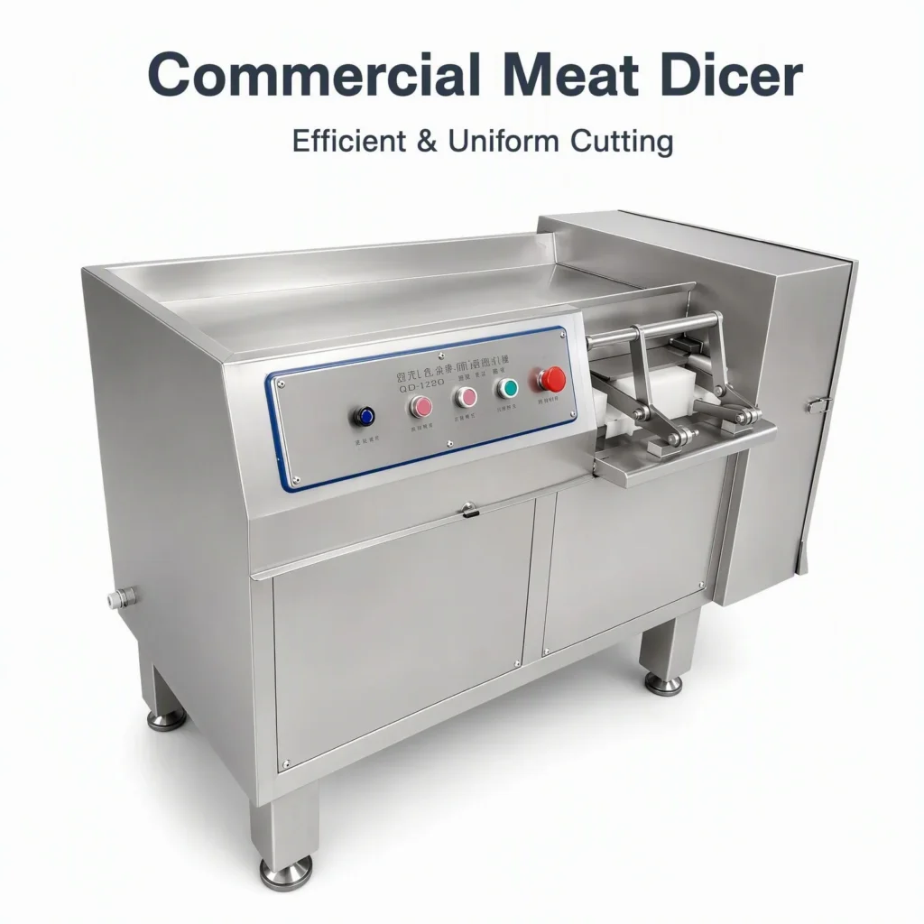 BG-350 and BG-550 frozen meat dicer batch machines ready for export