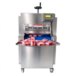BG series frozen meat slicer SUS304 industrial automatic frozen mutton beef roll cutting machine