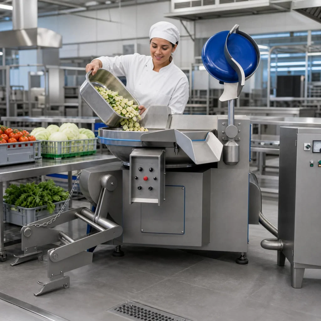 200l 330l non-vacuum bowl cutter