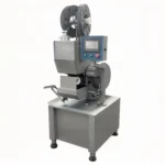 4.Side view of sausage filling and clipping production line for meat processing plant